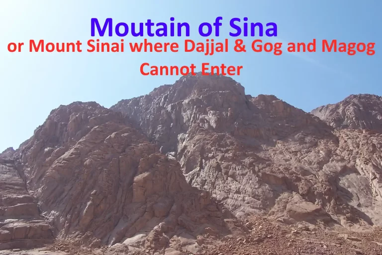 Dajjal-will-not-enter-Mount-Sinai-mosque-3