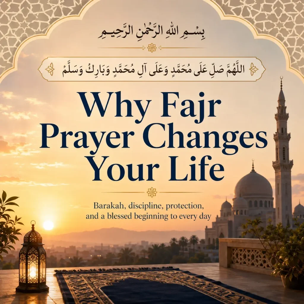 Why Fajr Prayer Changes your life